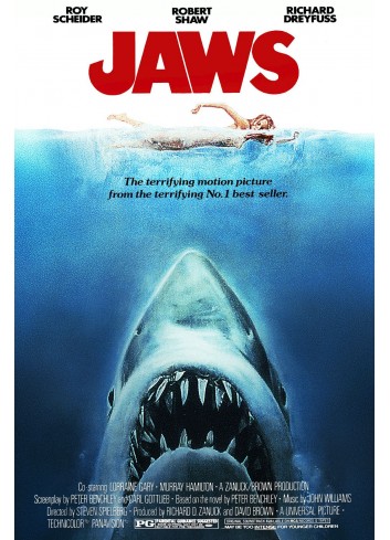 Jaws 01 Poster 35X50