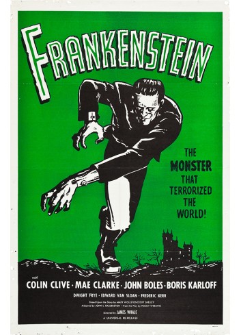 Frankenstein Poster 35X50