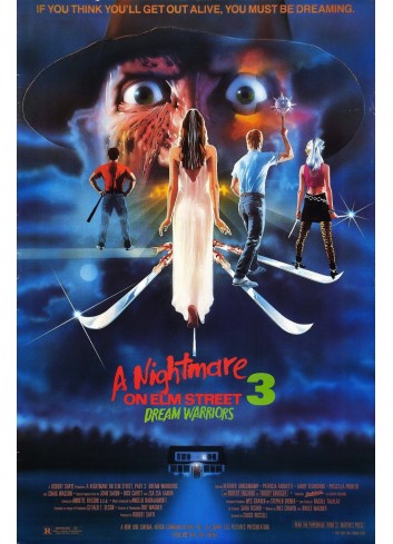 A Nightmare On Elm Street-Dream Warriors Poster 50X70