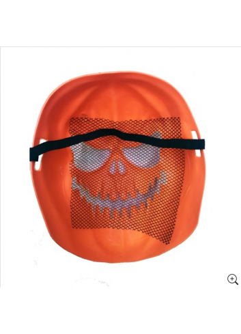 Orange Color Halloween Pumpkin Mask