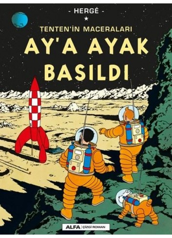 The Adventures of Tintin Landed on the Moon (Comic)