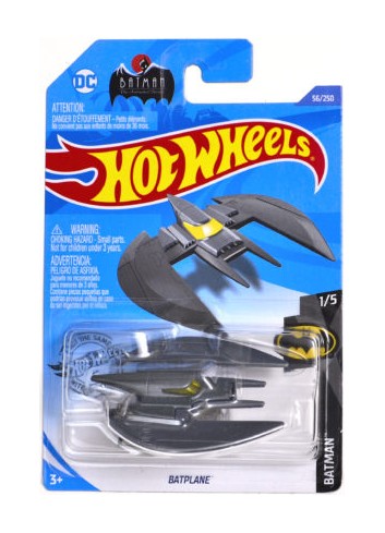 Hot Wheels Batman Batplane Gri