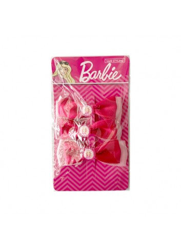 Barbie 3'lü Lisanslı Toka Seti