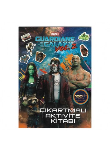 Guardians Of The Galaxy Vol. 2 Çıkatmalı Aktivite Kitabı (Turkish Book)