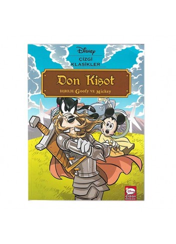 Don Kişot Başrolde Goofy ve Mickey Çizgi Klasikler Disney (Turkish Comic Book)