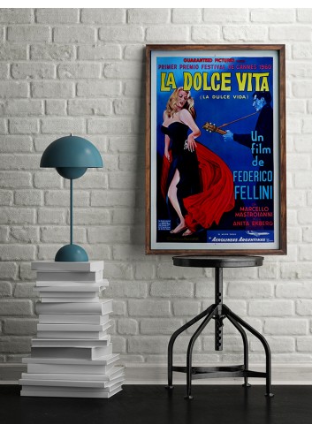 La Dolce Vita Poster 50X70