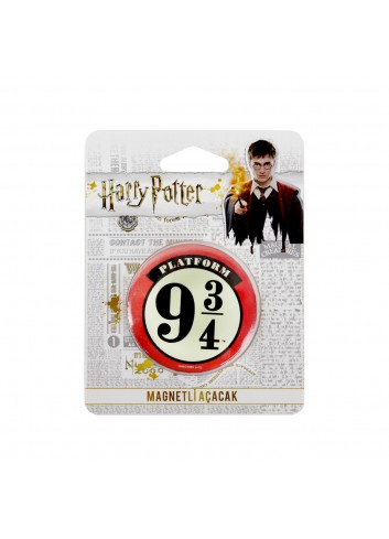 Harry Potter 9 3/4 Platform Metal Magnet Opener