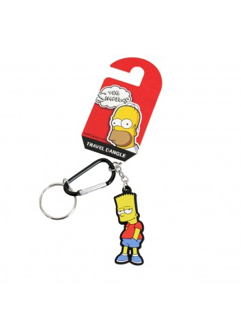 The Simpsons Bart Simpson Keychain Travel Dangle