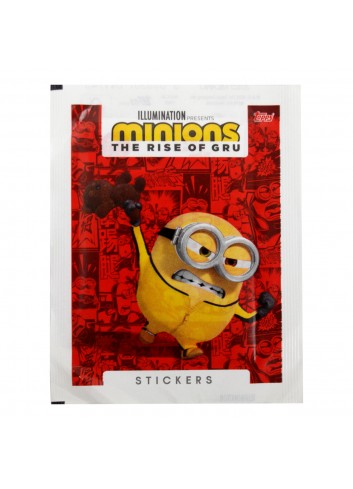 Minions The Rise Of Guru Stickers 6 pcs