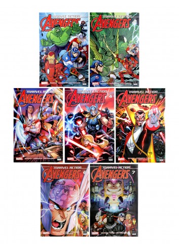 Marvel Action Avengers 1-7 Set (Çizgiroman)