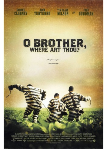 O Brother, Where Art Thou? Poster 50X70